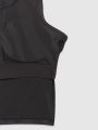 Top de treino de secagem rápida para mulher - preto 4FWSS25TFSLF413 preto