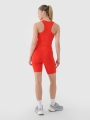 Top de treino de secagem rápida para mulher - vermelho 4FWSS25TFSLF413 Vermelho