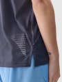 Camisola de Alças para Mulher - Cinzento - 4FWSS25TFSLF427              