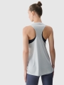 Camisola de Alças para Mulher - Cinzento - 4FWSS25TFSLF427             