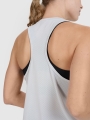 Camisola de Alças para Mulher - Cinzento - 4FWSS25TFSLF427             