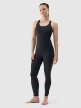 Top de ioga slim de secagem rápida para mulher - preto 4FWSS25TFSLF428 preto