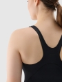 Top de ioga slim de secagem rápida para mulher - preto 4FWSS25TFSLF428 preto