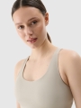 Top de ioga slim de secagem rápida para mulher - verde 4FWSS25TFSLF428 Verde