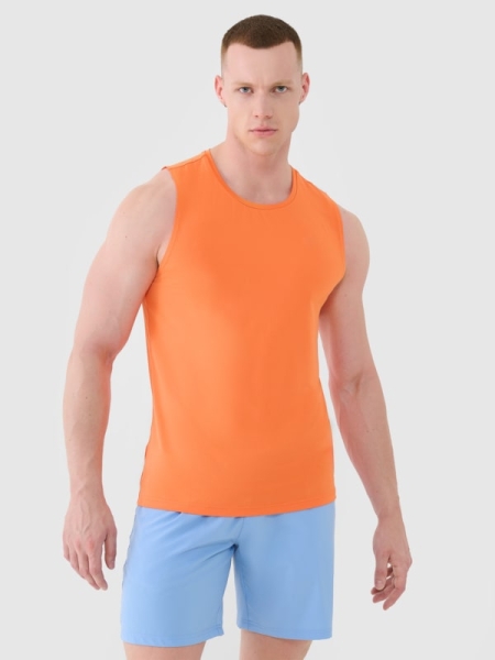 Camisola de Alças Quick Dry para Homem - Laranja - 4FWSS25TFSLM460                                                          