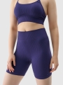Calções Sem Costuras para Mulher - Azul Marinho - 4FWSS25TFSTF014