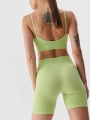Calções Justos para Mulher - Verde - 4FWSS25TFSTF014       