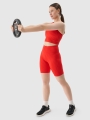 Calções de Ciclismo para Mulher - Vermelho - 4FWSS25TFSTF016