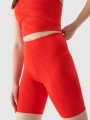 Calções de Ciclismo para Mulher - Vermelho - 4FWSS25TFSTF016