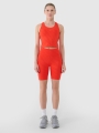 Calções de Ciclismo para Mulher - Vermelho - 4FWSS25TFSTF016