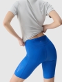 Calções Justos para Mulher - Azul - 4FWSS25TFSTF027        