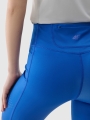 Calções Justos para Mulher - Azul - 4FWSS25TFSTF027        