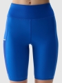 Calções Justos para Mulher - Azul - 4FWSS25TFSTF027        