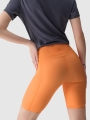 Calções Justos para Mulher - Laranja - 4FWSS25TFSTF027 