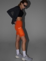 Calções Justos para Mulher - Laranja - 4FWSS25TFSTF027 