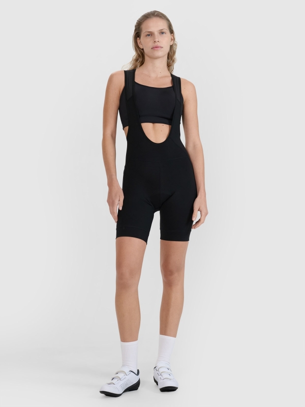 Calções de Ciclismo para Mulher - Preto - 4FWSS25TFSTF039 