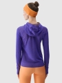 Camisola de Correr com Fecho para Mulher - Azul - 4FWSS25TFSWF474