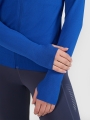 Camisola de Correr com Fecho para Mulher - Azul - 4FWSS25TFSWF474