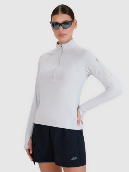 Camisola Térmica para Mulher - Cinzento - 4FWSS25TFSWF476                             