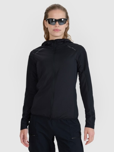 Casaco de Fato de Treino para Mulher - Preto - 4FWSS25TFSWF466                                 