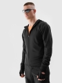 Sweatshirt de ciclismo de secagem rápida para homem - preto 4FWSS25TFSWM483 preto