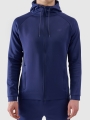 Sweatshirt de treino de secagem rápida para homem - azul marinho 4FWSS25TFSWM513 azul marinho