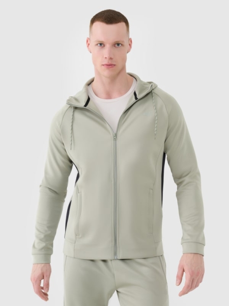 Sweatshirt de treino de secagem rápida para homem - caqui 4FWSS25TFSWM513 olive/khaki