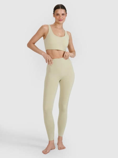 Leggings de ioga de secagem rápida para mulher - verde 4FWSS25TFTIF323 Verde