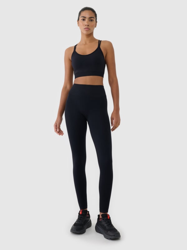 Leggins Sem Costuras para Mulher - Preto - 4FWSS25TFTIF380                       