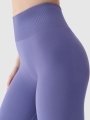 Calções Sem Costuras para Mulher - Azul Marinho - 4FWSS25TFTIF380       