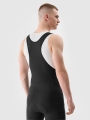 Perneiras de ciclismo para homem com inserção de espuma de gel e suspensórios - preto 4FWSS25TFTIM329 preto