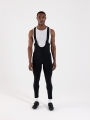 Perneiras de ciclismo para homem com inserção de espuma de gel e suspensórios - preto 4FWSS25TFTIM329 preto