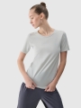 T-shirt para Mulher - Cinzento - 4FWSS25TFTSF1266