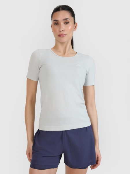 T-shirt para Mulher - Cinzento - 4FWSS25TFTSF1266	