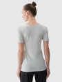 T-shirt para Mulher - Cinzento - 4FWSS25TFTSF1266