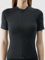 T-shirt de ciclismo de secagem rápida para mulher - preto 4FWSS25TFTSF1291 preto