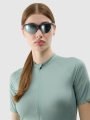 T-shirt de ciclismo de secagem rápida para mulher - turquesa 4FWSS25TFTSF1291 turquesa