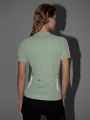 T-shirt de ciclismo de secagem rápida para mulher - turquesa 4FWSS25TFTSF1291 turquesa