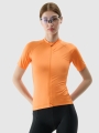 T-shirt de ciclismo de secagem rápida para mulher - laranja 4FWSS25TFTSF1291 laranja