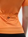 T-shirt de ciclismo de secagem rápida para mulher - laranja 4FWSS25TFTSF1291 laranja