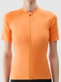 T-shirt de ciclismo de secagem rápida para mulher - laranja 4FWSS25TFTSF1291 laranja