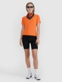 T-shirt de ciclismo de secagem rápida para mulher - laranja 4FWSS25TFTSF1291 laranja
