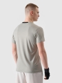 T-shirt de treino regular de secagem rápida para homem - caqui 4FWSS25TFTSM1215 olive/khaki