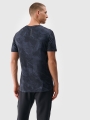 T-shirt de treino regular de secagem rápida para homem - preto 4FWSS25TFTSM1216 preto