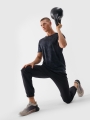 T-shirt de treino regular de secagem rápida para homem - preto 4FWSS25TFTSM1216 preto