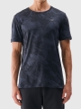 T-shirt de treino regular de secagem rápida para homem - preto 4FWSS25TFTSM1216 preto
