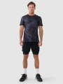 T-shirt de treino regular de secagem rápida para homem - preto 4FWSS25TFTSM1216 preto