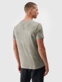 T-shirt de treino regular de secagem rápida para homem - caqui 4FWSS25TFTSM1216 olive/khaki