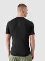T-shirt de treino de secagem rápida para homem - preto 4FWSS25TFTSM1218 preto