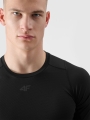 T-shirt de treino de secagem rápida para homem - preto 4FWSS25TFTSM1218 preto